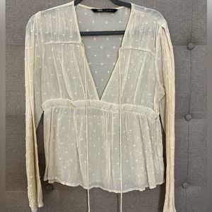 Zara delicate top